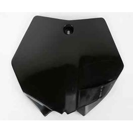 £ Polisport Front Number Plate Black, SX 65 09-15