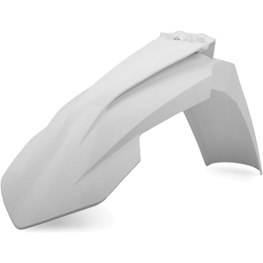 Polisport Front Fender White, KTM SX 125/150 16-22 SX 250 17-22, SX-F 16-22, EXC/EXC-F 17-22