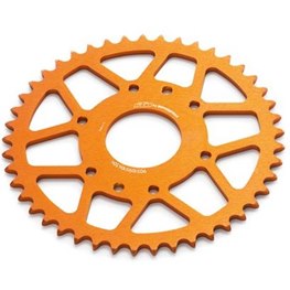 KTM REAR SPROCKET ORANGE ALU 42-46 Kugg, KTM DUKE/RC 125-390 14-19