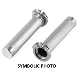 ZETA Aluminum Throttle Tube Closed End, KTM SX 85 18->, SX/SX-F 125-450 16->, EXC/EXC-F 17->, FREERIDE 250F 2018, HQV TC 85 18->, TC/FC 125-450 16->, TE/FE 17->