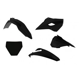 £ Rtech Plastkit Svart (inkl nr plåt fram) HQV TC 85 14-17