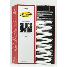 Stötdämparfjäder WP Vit, KTM SX/SX-F 125-450 11->, HQV 125-501 14->, Välj hårdhet.