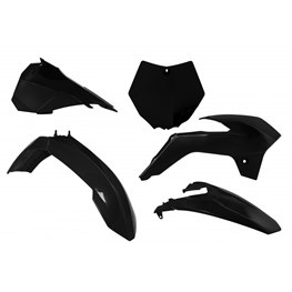 Rtech Plastkit Svart (inkl. vänster sidopanel) KTM SX 85 13-17