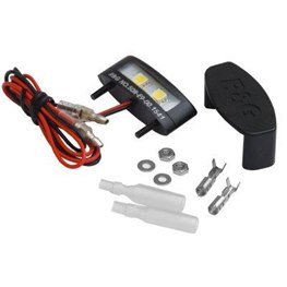 E-marked R&G Licence Plate Light