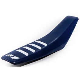 ONEGRIPPER  SADELÖVERDRAG RIBBED MÖRKBLÅ/VIT