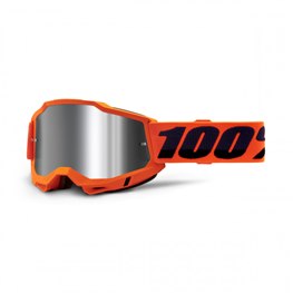 100%, ACCURI 2 GLASÖGON ORANGE MIRROR SILVER LENS, VUXEN