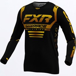 Yth Revo MX Jersey 24- Black/Gold