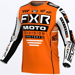 Podium Gladiator MX Jersey Orange/White