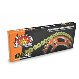 MOTO-MASTER, KEDJA MX GP GOLD 134 LÄNKAR, 420