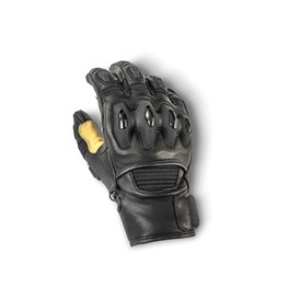 Halvarssons Handske Flon Svart/beige