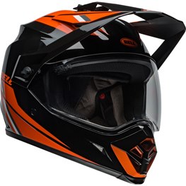 BELL MX-9 Adventure MIPS Helmet Alpine Gloss Black/Orange