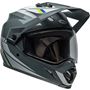 BELL MX-9 Adventure MIPS Helmet Alpine Gloss Gray/Blue