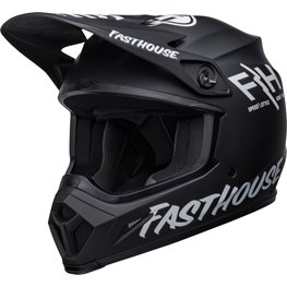 BELL MX-9 Mips Helmet Fasthouse Prospect Matte Black/White
