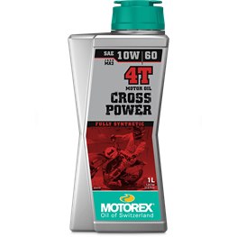 MOTOREX CROSS POWER 4T SAE 10W/60 1 Liter