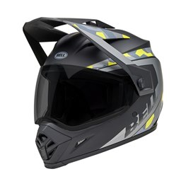 BELL MX-9 Adventure Mips Helmet Mesa Matte Black Yellow Camo
