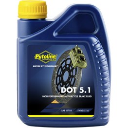 500 ml bottle Putoline Brakefluid DOT 5