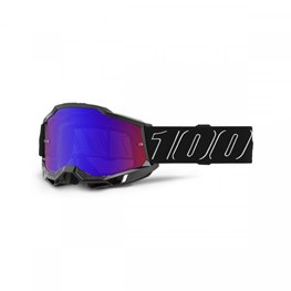 100%, ACCURI 2 Glasögon Blackline Mirror Red/Blue Lens, VUXEN