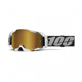 100%, ARmatic Glasögon RapidRacer Mirror True Gold Lens, VUXEN