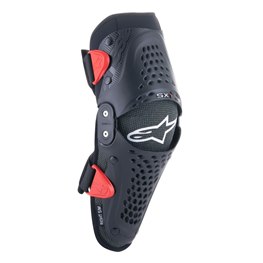 Alpinestars SX-1 Junior knäskydd Svart/ Röd