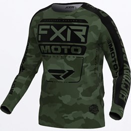 Clutch MX Jersey 24-Camo/Black