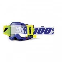 100%, ACCURI 2 FORECAST GLASÖGON NEON YELLOW - CLEAR LENS, V