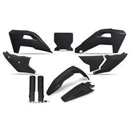 Husqvarna  plastkit (Fullkit) svart Husqvarna TC 125cc-450cc 2025