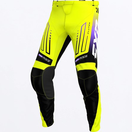 KIDS CLUTCH MX PANT 26 HIVIS/BLACK/PURPLE