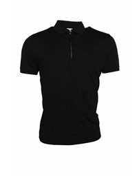 SELECTED SLHFave Zip SS Polo B