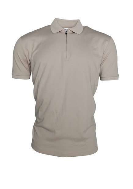 SELECTED SLHFave Zip SS Polo B