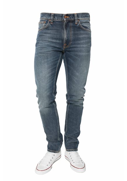 NUDIE Lean Dean Troubled Sea Jeans