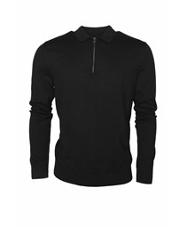 SELECTED SLHBerg LS Half Zip Polo Noos