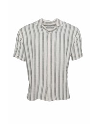 JACK & JONES JJEEnzo Stripe Resort Shirt SN