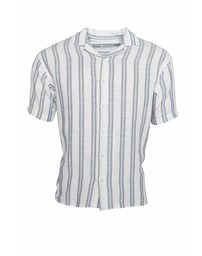 JACK & JONES JJEEnzo Stripe Resort Shirt SN