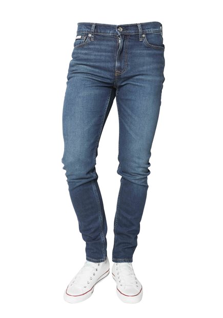 CALVIN KLEIN JEANS Slim Taper Oil Slick Jeans