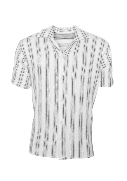 JACK & JONES JORCoba Stripe Resort Shirt SN