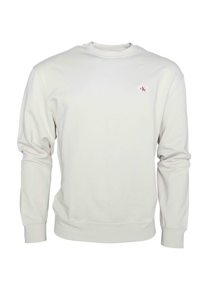 CALVIN KLEIN JEANS LS EU 350Terry Badge Crewneck