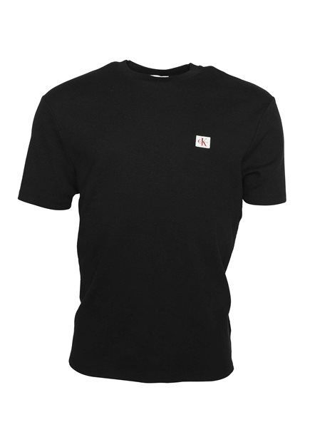 CALVIN KLEIN JEANS SS Waffle Badge Crewnk Tee