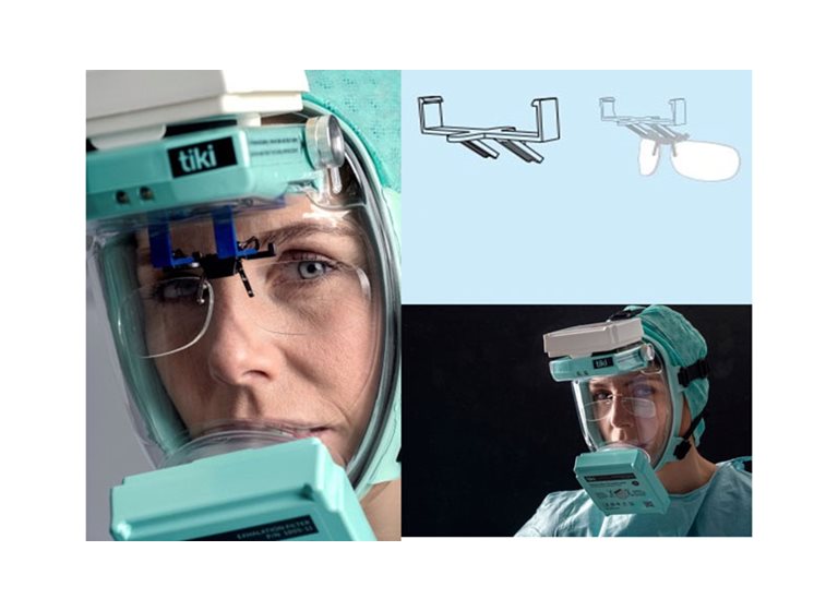 Glasögon till TIKI andningsskydd