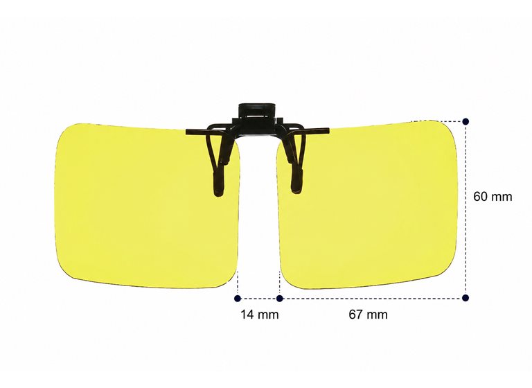 FLIP-UP GUL POLARISERANDE