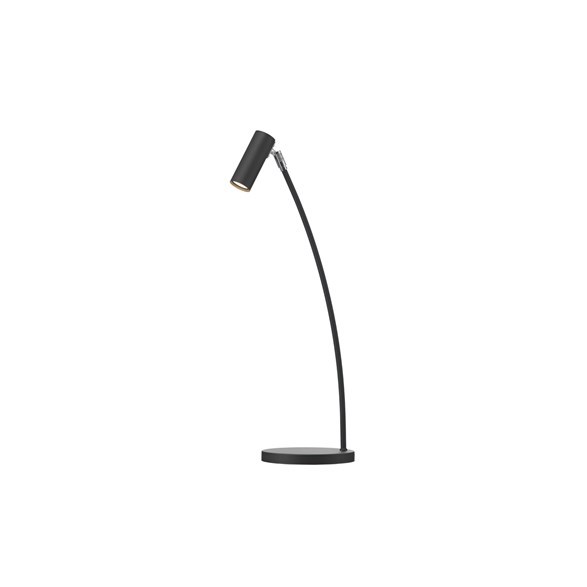 Puck bordslampa, svartstruktur 63cm