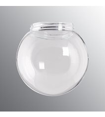 Kupa glob klarglas, 20 cm