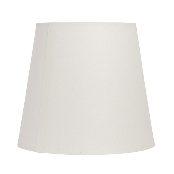 Basic straight lampskärm, vit 20cm