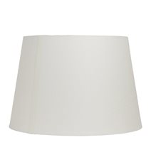Basic straight lampskärm, vit 28cm