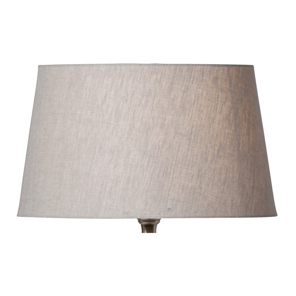 Basic straight lampskärm, natur 33cm