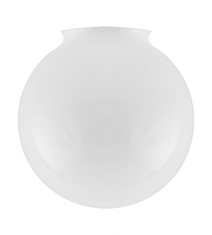 Klotskärm 80, vitt överfångsglas 14cm