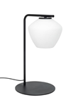DK bordslampa, svart/opal 46cm