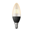 Philips Hue White 1-pack E14 filamentlampa kronljus 4,5W