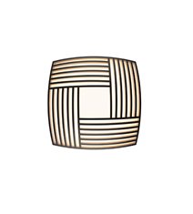 Kuulto Small Ceiling / wall Black/Laminated