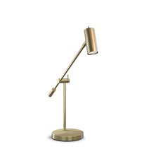 Cato bordslampa, blankslipad mässing 48,4cm