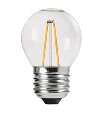 Shine LED Filament Klot Clear E27 2,5W, Dimbar